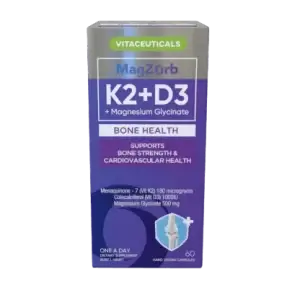 Vitaceuticals MagZorb K2 + D3 + Magnesium Glycinate (60 caps)